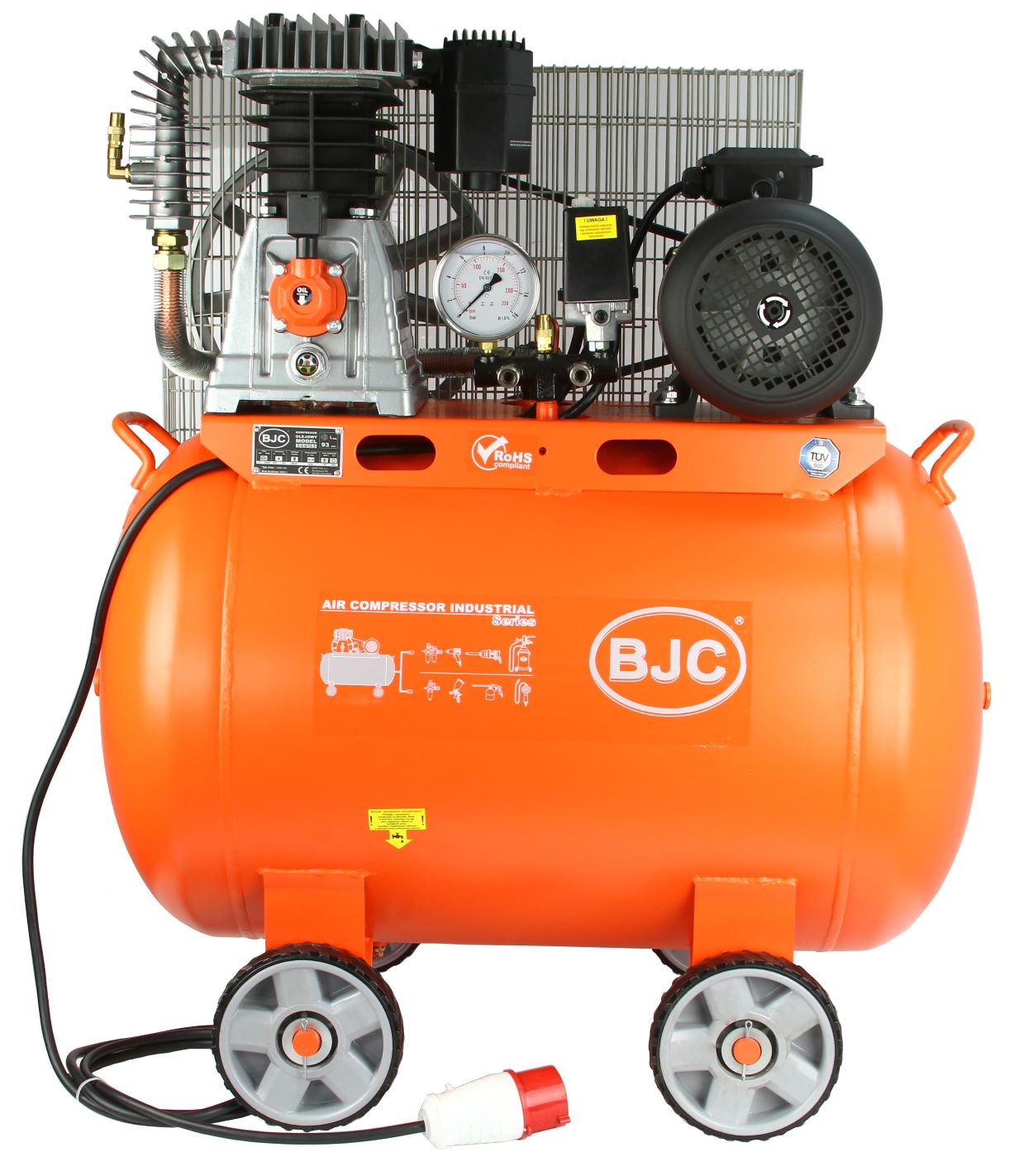 Compresor aer 200L, 10bar, 600L/min, 380V