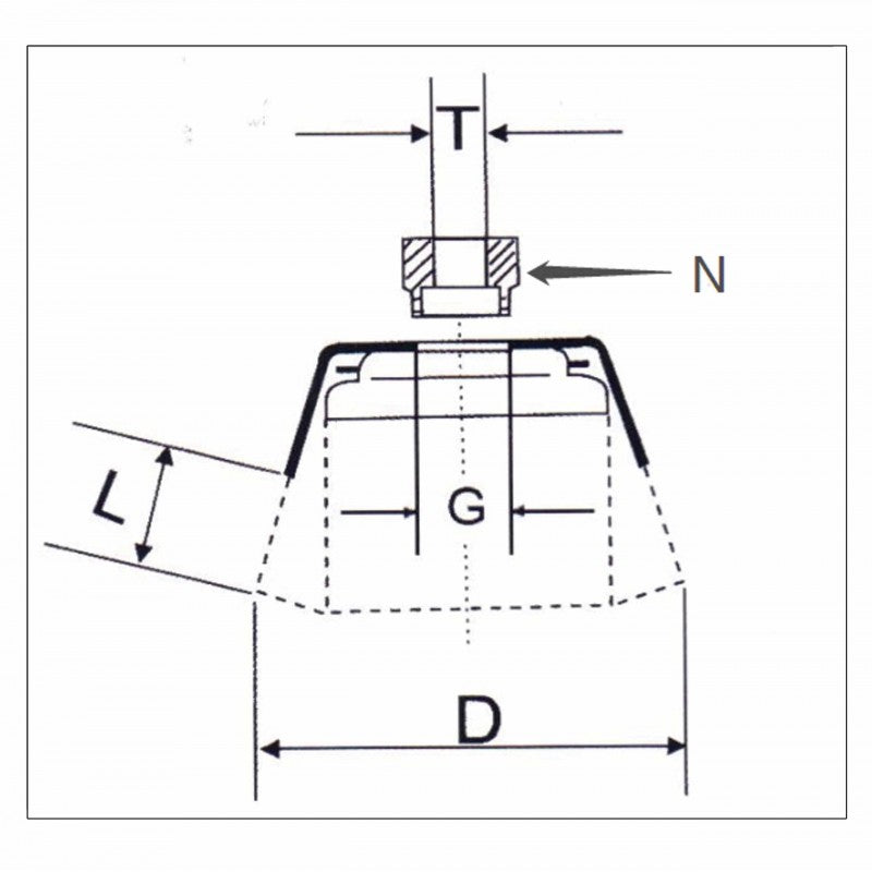 Perie flex,perie rotativa 100MM