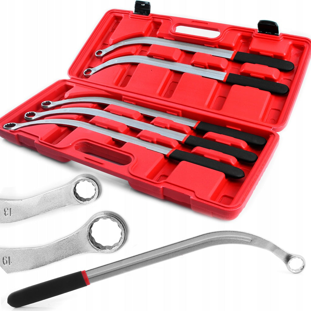 Set chei inelare lungi pt tensionare role curele distributie 12 laturi 470mm 13,15,16,17,19mm