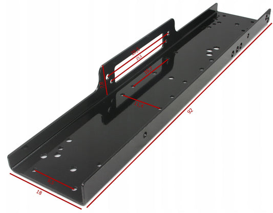 Placa universala pentru montare troliu auto 5000lb-120000lb