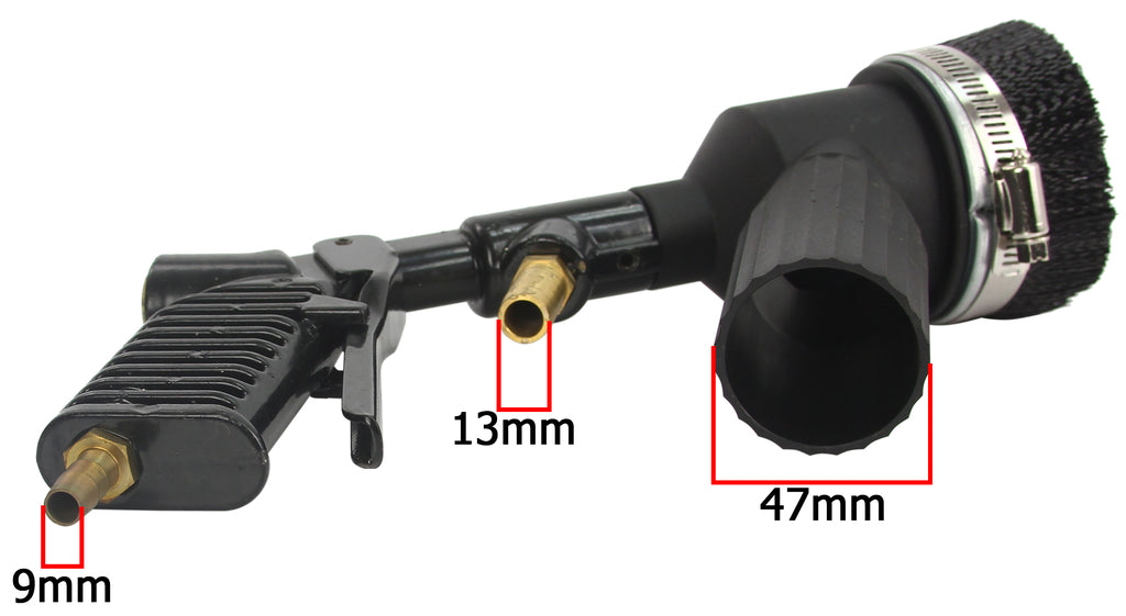 Pistol pentru aparat de sablat cu aspirator