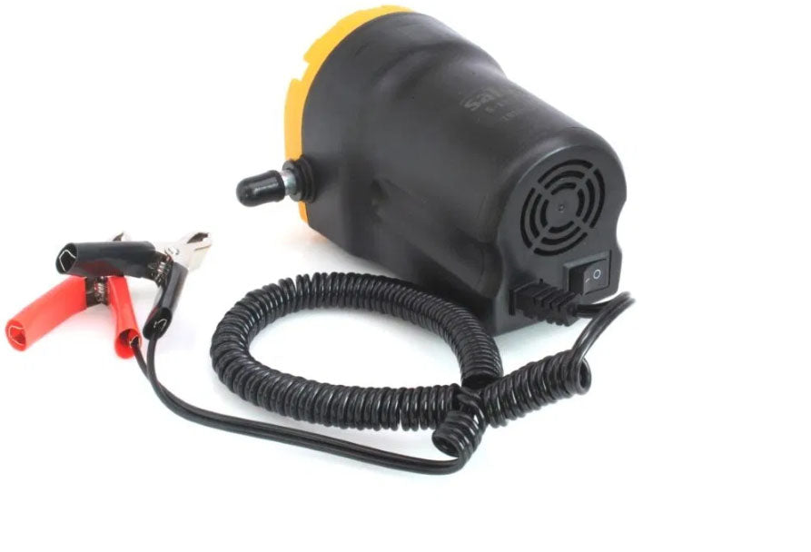 Pompa transfer combustibil ulei si diesel 12v 60w vu furtun si sonda incluse