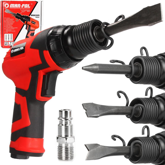 Ciocan pneumatic compozit, Dalta pneumatica cu 4 accesorii 4500Bpm