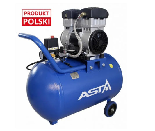 Compresor aer comprimat fara ulei silentios 72 litri 1500w 280L/min