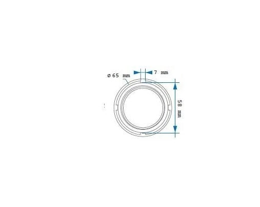 Cheie tubulara transmisie Scania 65x58 4 dinti