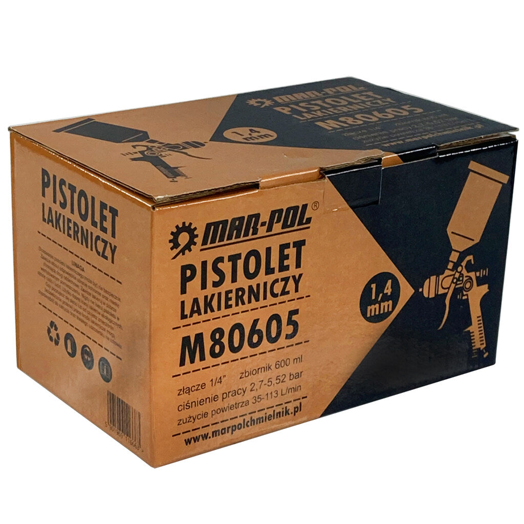 Pistol de vopsit Profi 1.4 HVLP 600 ml