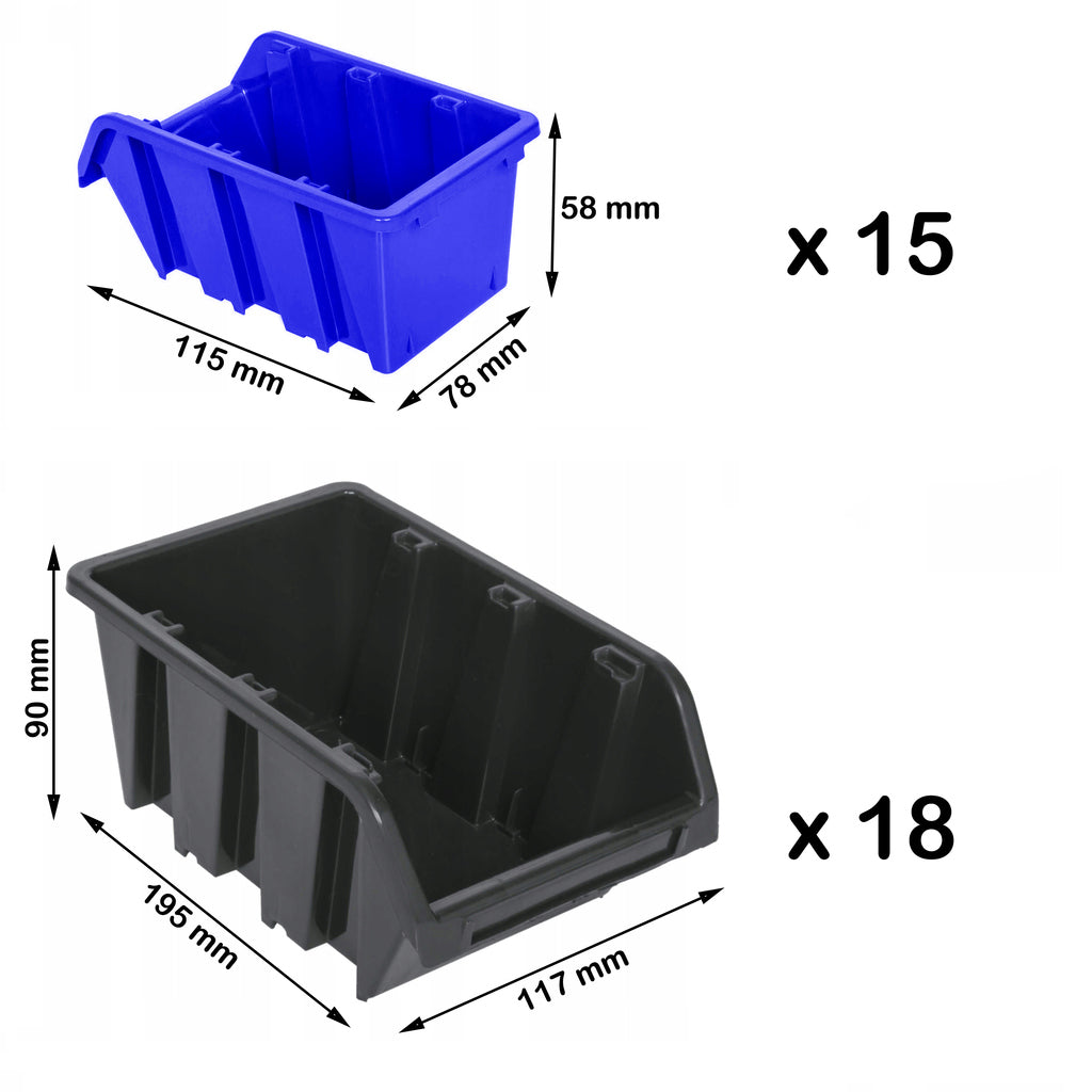 Panou de perete pentru scule 115 x 78 cm.Organizator de scule