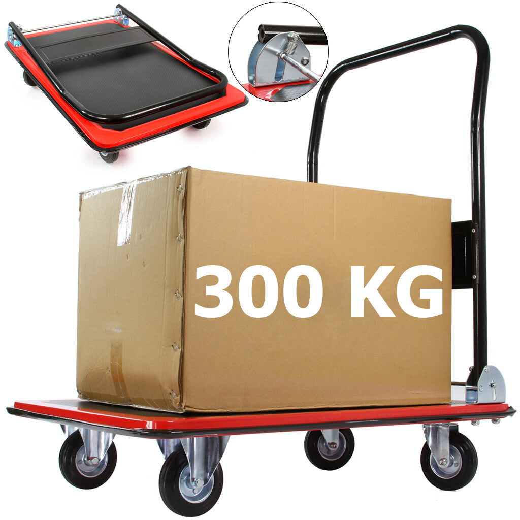 Carucior platforma de transport marfa pliabil 300Kg